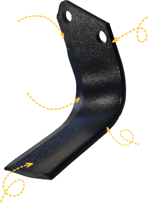 Rotavator Blade